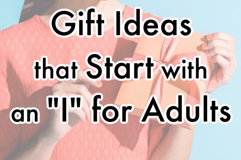 103 Gifts that Start with I for Adults