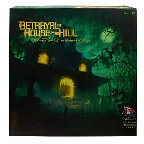 Hasbro Gaming Avalon Hill Betrayal at The House on The Hill Second Edition Cooperative Board Game, Ages 12 and Up