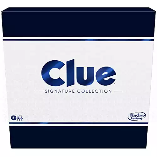Hasbro Gaming Clue Board Game Signature Collection, Premium Packaging and Components