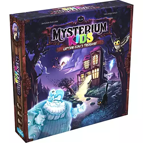 Mysterium Kids: Captain Echo's Treasure Board Game - for Young Detectives Ages 6+,
