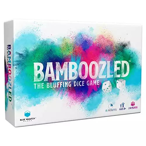 Bamboozled - A Hilariously Fun Bluffing Dice & Card Game. For Kids, Teens & Adults. Fast and Easy to Learn