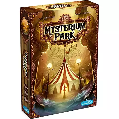 Mysterium Park Board Game - Enigmatic Cooperative Mystery Game with Ghostly Intrigue