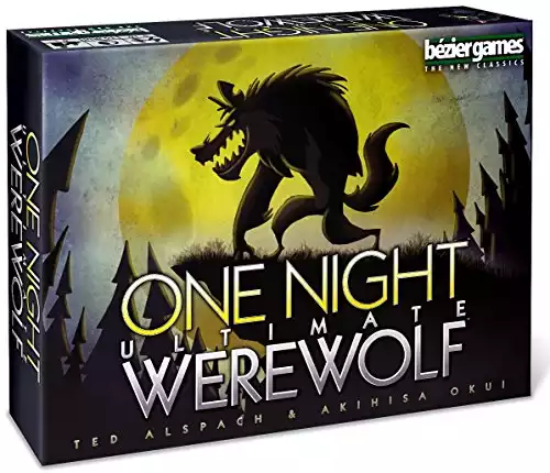 One Night Ultimate Werewolf – Fun Party Game for Kids & Adults | Fast-Paced Gameplay | Hidden Roles & Bluffing