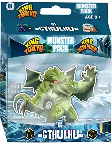 IELLO: King of Tokyo Cthulhu Monster Game Pack, Includes King of Tokyo & King of New York
