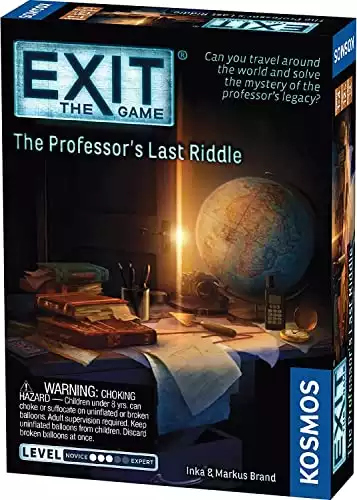 EXIT: The Professor's Last Riddle | Escape Room| Brainteasers