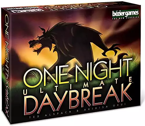 One Night Ultimate Daybreak, Great Family Game, Fast and Fun Game, Hidden Roles & Bluffing