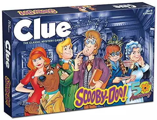 CLUE: Scooby Doo! Board Game | Official Scooby-Doo! Merchandise Based on The Popular Scooby-Doo Cartoon