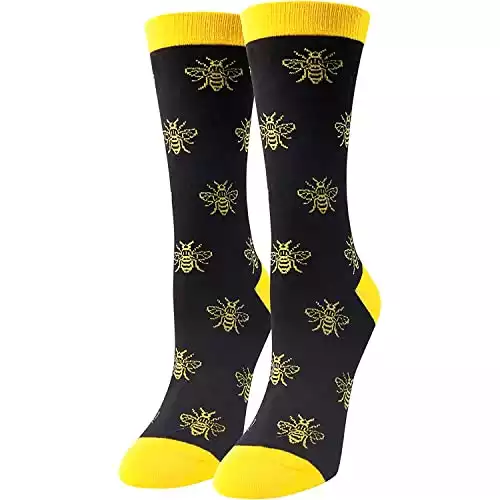 Bee Socks, Bee Gifts for Women Bumble Bee Gifts