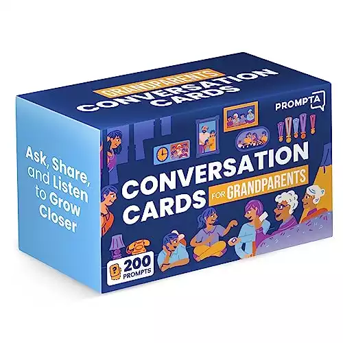 200 Conversation Starters for Grandparents – Thoughtful Grandparents Gifts