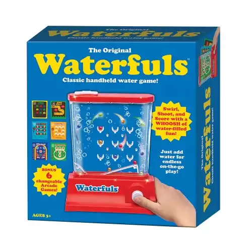Classic Handheld Water Game! — Just Add Water — Now with 6 Game Options