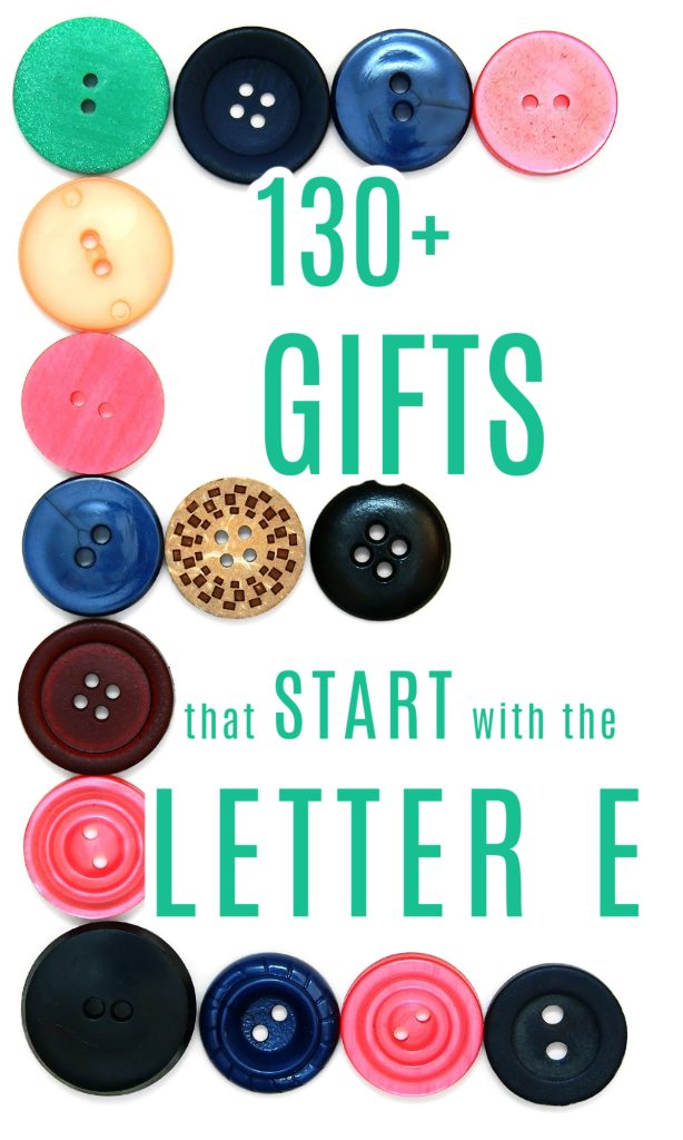 colorful buttons arranged into the shape of the letter "E".