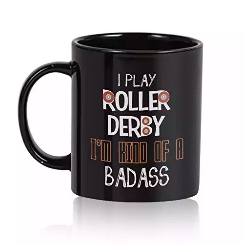 Roller Derby Coffee Mug 11 oz. Roller Derby funny gift.